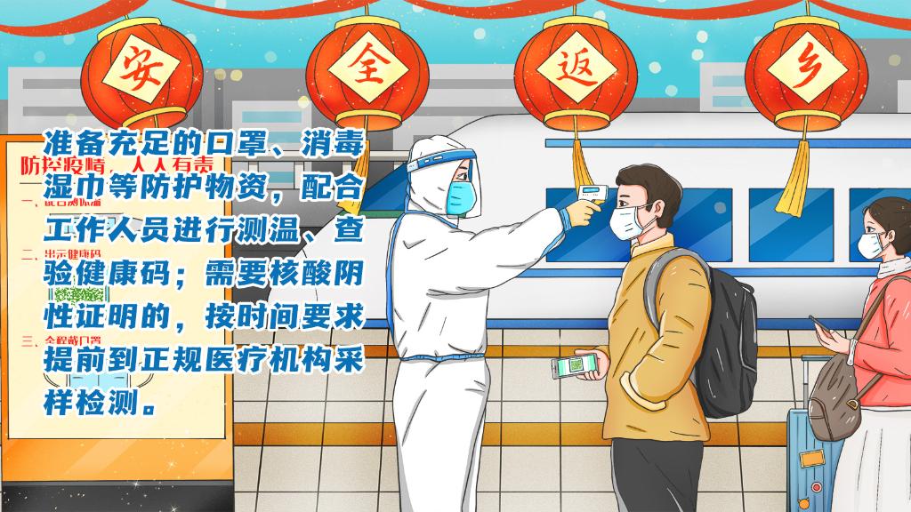春運進行時，人在旅途如何做好防護？