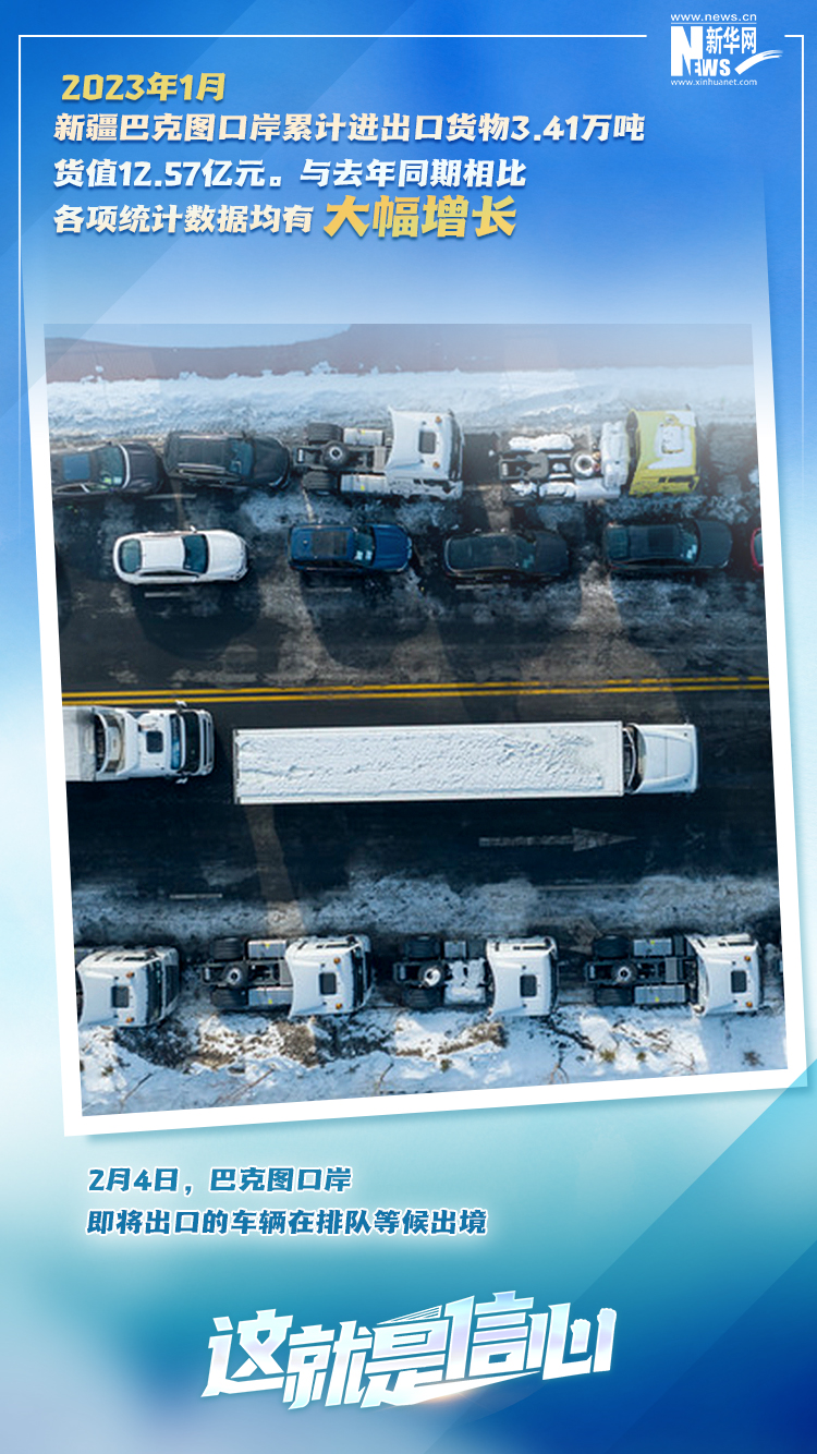 這就是信心｜實干爭春早，外貿(mào)樞紐貨運忙