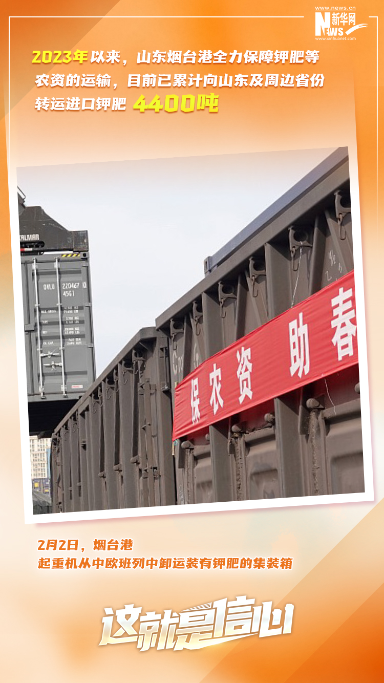 這就是信心｜實干爭春早，外貿(mào)樞紐貨運忙