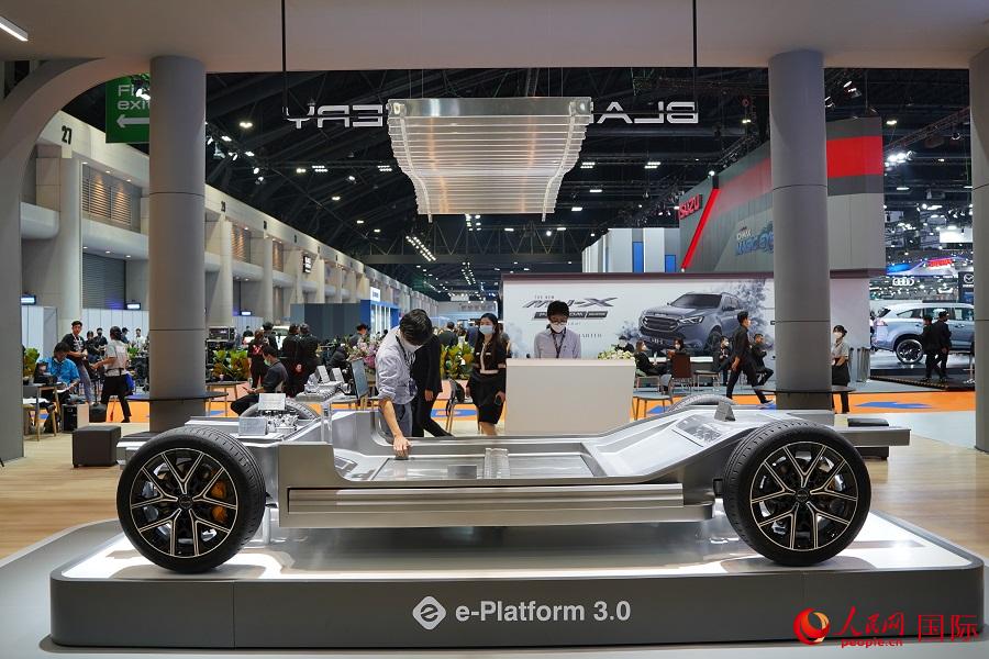 第44屆曼谷國(guó)際車展開(kāi)幕。李源欣攝