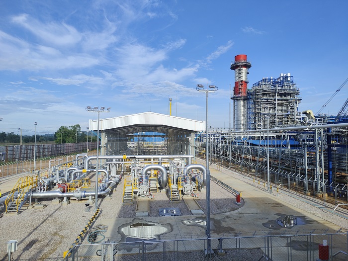 泰國新崗天然氣管道項目計量調(diào)壓站?？ì斎R 攝