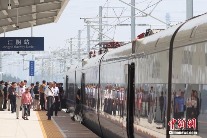 資料圖：高鐵列車。<a target='_blank' href='/'><p  align=