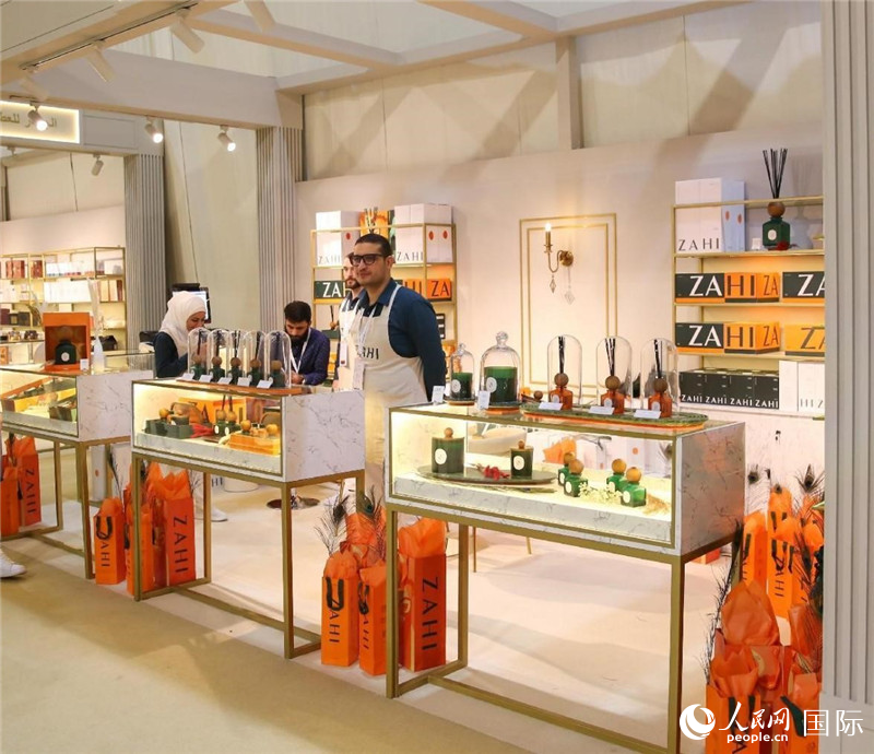 展會(huì)場景。人民網(wǎng) 塔里克·易卜拉欣攝