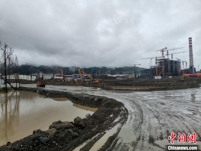 青山緯達(dá)貝園區(qū)建設(shè)初早期。 受訪者供圖