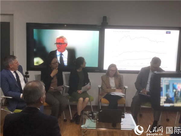 “向COP28注入動力”研討會現(xiàn)場。 人民網(wǎng)記者 趙健攝