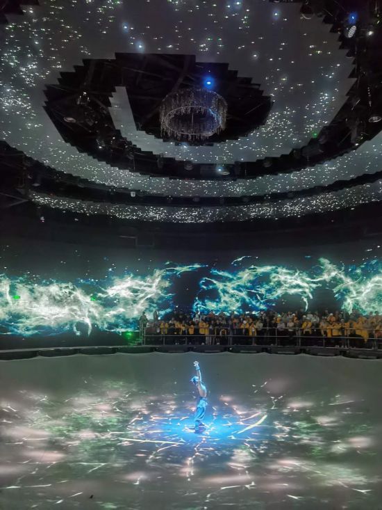 　　《天釀》演出場景。本報記者常雯宜攝