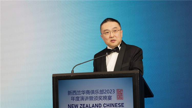 中國(guó)駐新西蘭大使王小龍。攝影：張凱