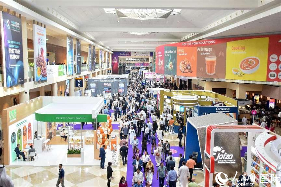 展會(huì)一景。 人民網(wǎng)塔里克·易卜拉欣攝