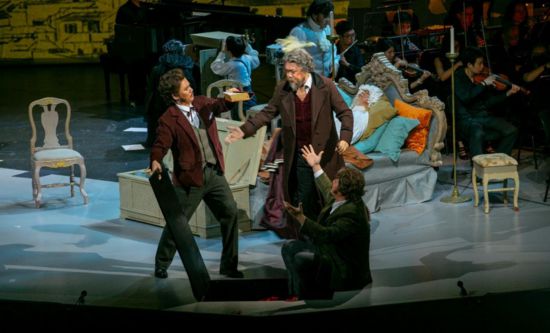 圖為《賈尼·斯基基》劇照。（中國國家大劇院供圖）