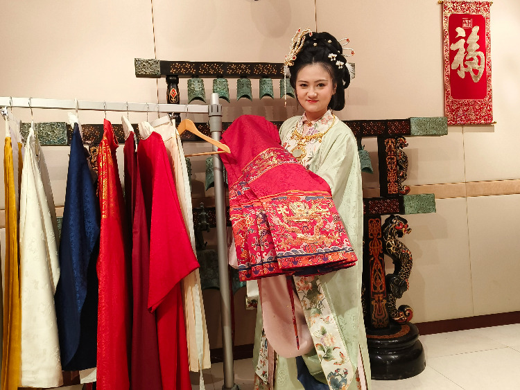 馬耳他中國文化中心的漢服展示。馬耳他中國文化中心供圖