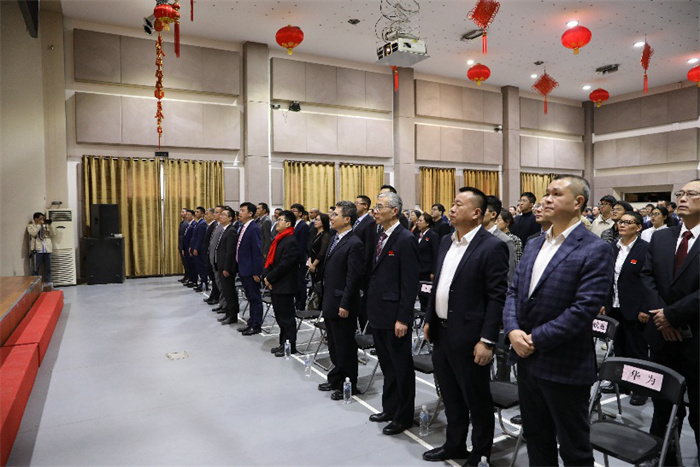 “溫暖迎春·共慶中國(guó)年”活動(dòng)現(xiàn)場(chǎng)。中國(guó)駐阿爾及利亞大使館供圖