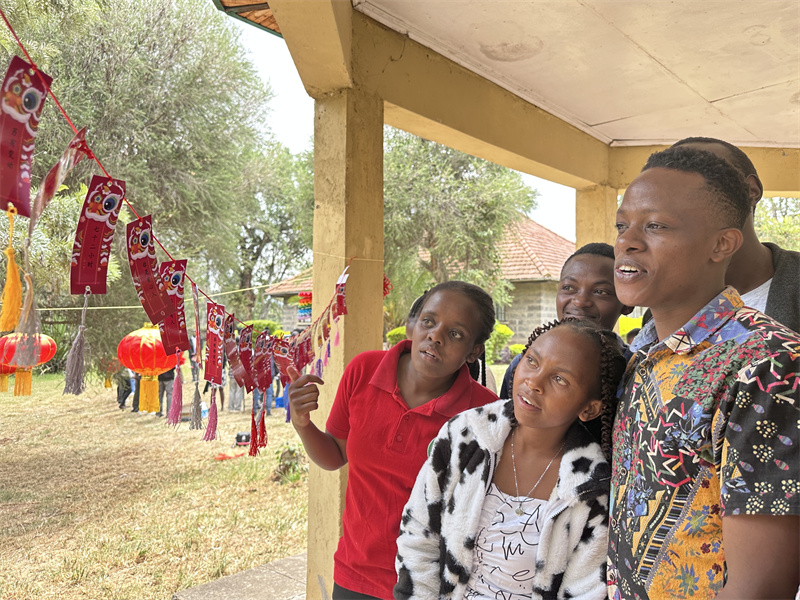 活動現(xiàn)場。肯尼亞埃格頓大學孔子學院供圖