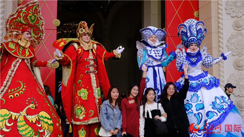 北京展覽館舉辦首屆俄羅斯“謝肉節(jié)”慶祝活動。人民網 褚夢琦攝