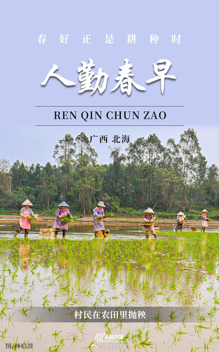 生機(jī)盎然！用課本封面打開(kāi)春耕畫(huà)卷