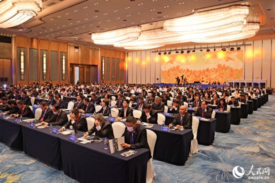 與會嘉賓濟濟一堂。人民網記者 陳博攝