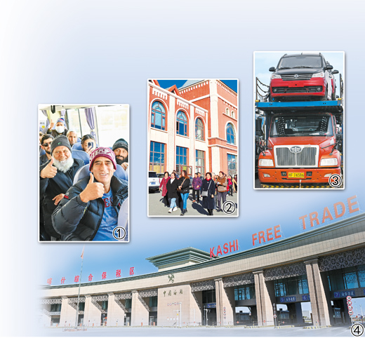 口岸繁榮，新疆成為開放前沿