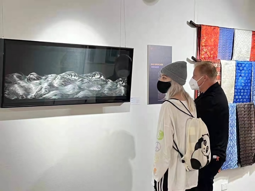 展覽現(xiàn)場(chǎng)。主辦方供圖