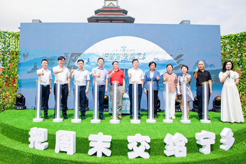 2022年寧鄉(xiāng)文化旅游節(jié)暨寧鄉(xiāng)文旅品牌營銷發(fā)布會現(xiàn)場。受訪單位供圖