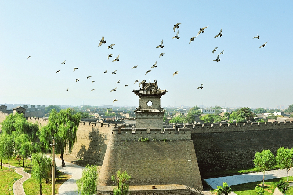 平遙古城在保護與傳承中煥發(fā)盎然生機。本報通訊員攝