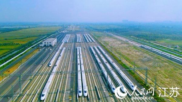 南京動車段南通動車所。人民網記者 王繼亮攝