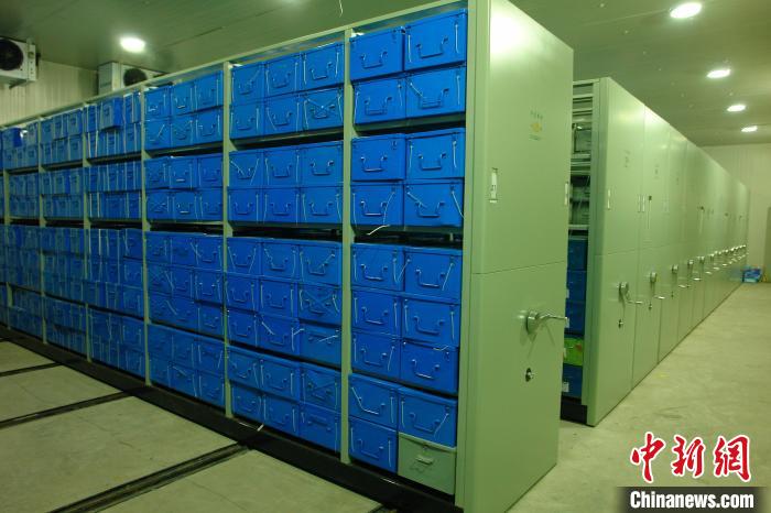 圖為國家農(nóng)作物種質(zhì)資源復份庫(西寧)?！∏嗪Ｊ∞r(nóng)業(yè)農(nóng)村廳供圖