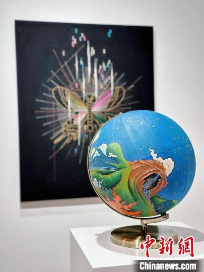 展覽現(xiàn)場(chǎng)。　醍醐藝術(shù)中心 供圖