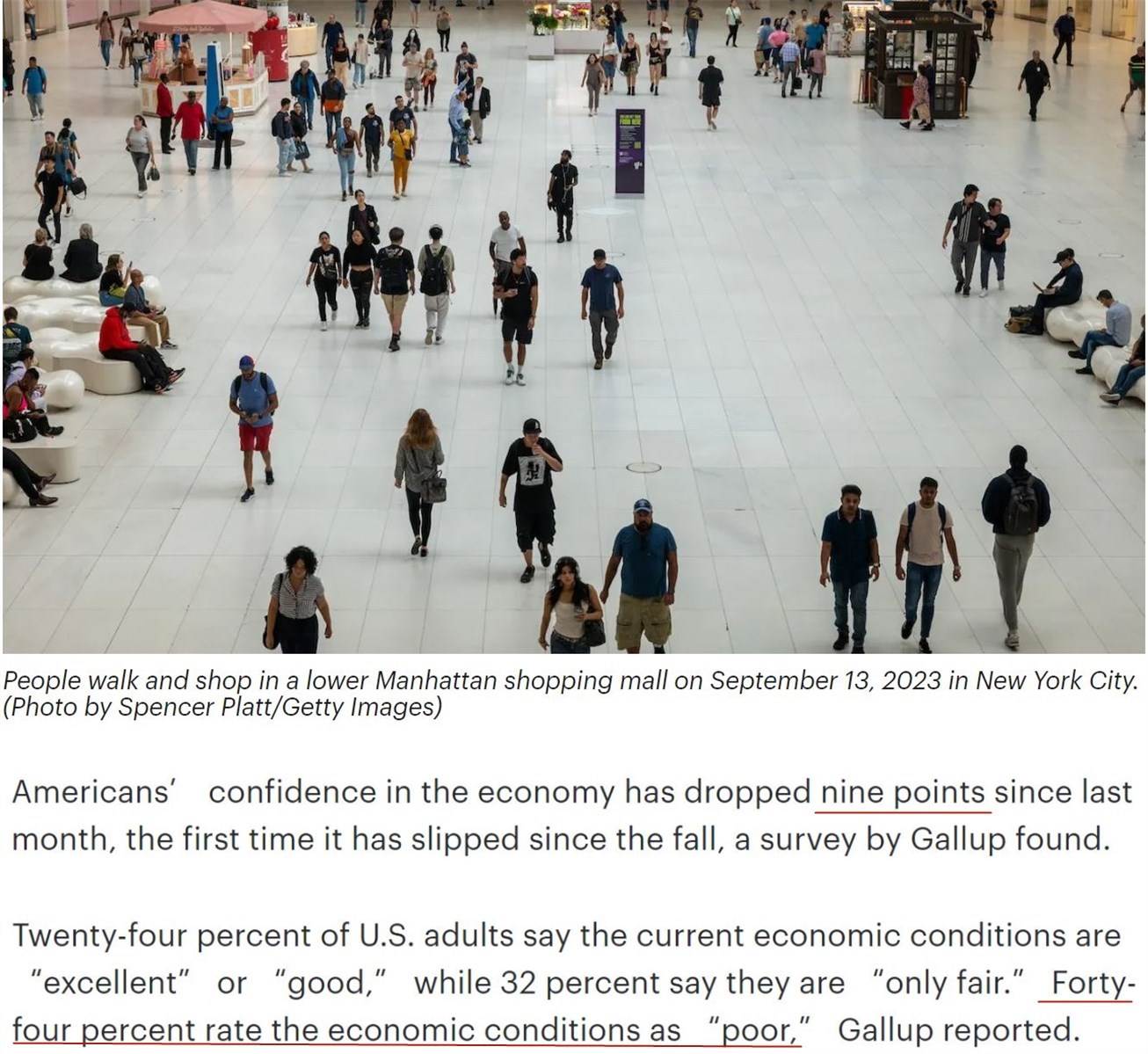 說(shuō)到美國(guó)經(jīng)濟(jì) 超過(guò)四成的美國(guó)人用了這個(gè)詞！