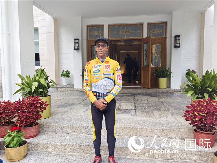 9月6日，卡里姆·穆斯塔在摩洛哥駐華大使官邸。人民網(wǎng)記者 王晶攝