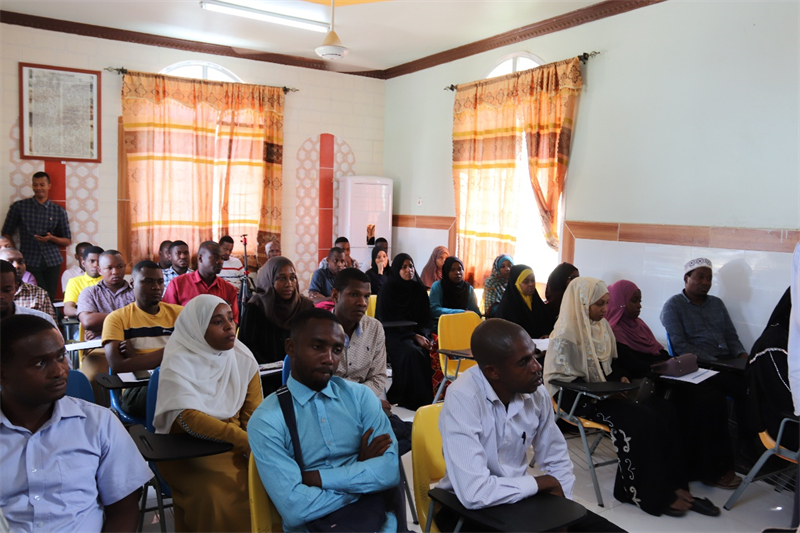 培訓(xùn)現(xiàn)場。專家組供圖