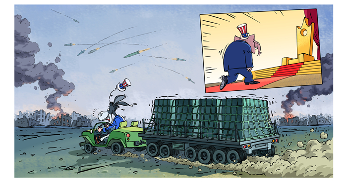 漫畫作者：馬宏亮（人民網(wǎng)版權(quán)圖片，未經(jīng)授權(quán)請勿轉(zhuǎn)載。）