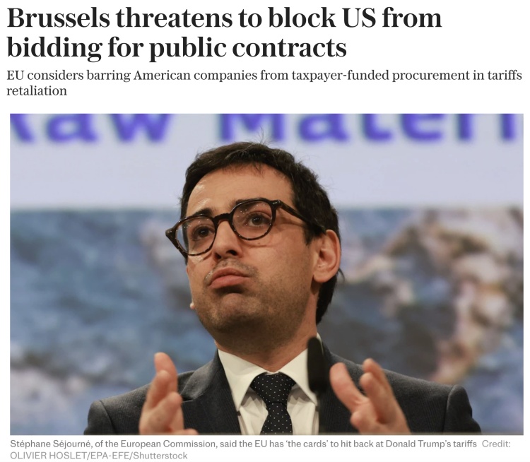 深觀察丨“只要團(tuán)結(jié)，歐盟反制美國(guó)的王牌很多”