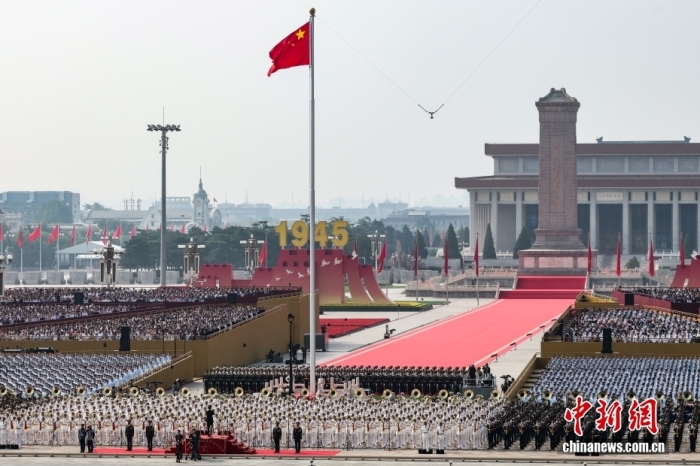 9月3日，紀(jì)念中國(guó)人民抗日戰(zhàn)爭(zhēng)暨世界反法西斯戰(zhàn)爭(zhēng)勝利80周年大會(huì)在北京天安門廣場(chǎng)隆重舉行。<a target='_blank' href='/'><p  align=
