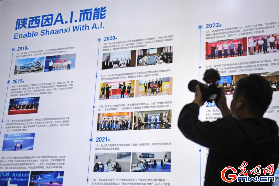 組圖丨AI、網(wǎng)絡安全、跨境電商……數(shù)字經(jīng)濟如此 “陜”耀