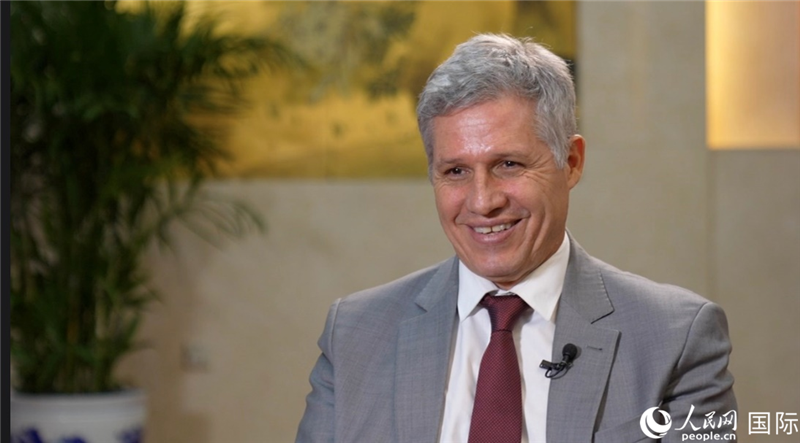 巴西農村發(fā)展部部長特謝拉。 人民網(wǎng)記者 張榮攝