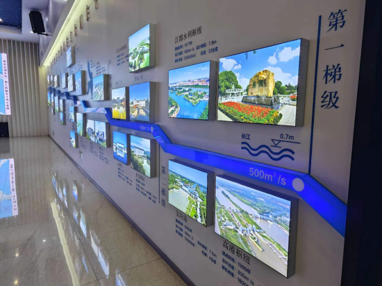 長江水跨越13級“階梯”一路北上。人民網(wǎng)記者 黃鈺攝