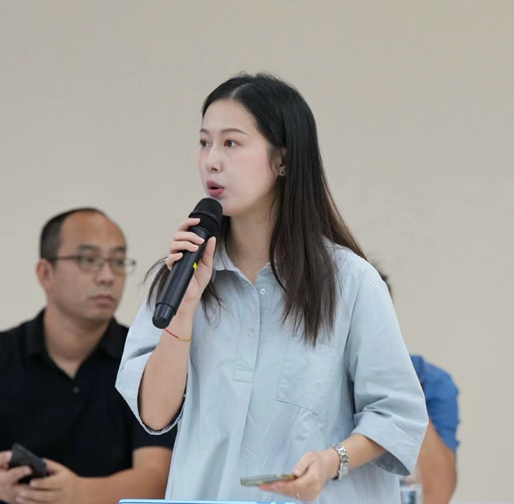 人民網(wǎng)記者提問。水利部供圖