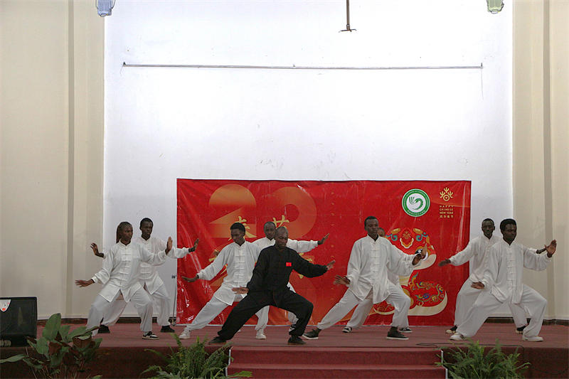 卡巴拉克大學春節(jié)體驗活動。埃格頓大學孔子學院供圖