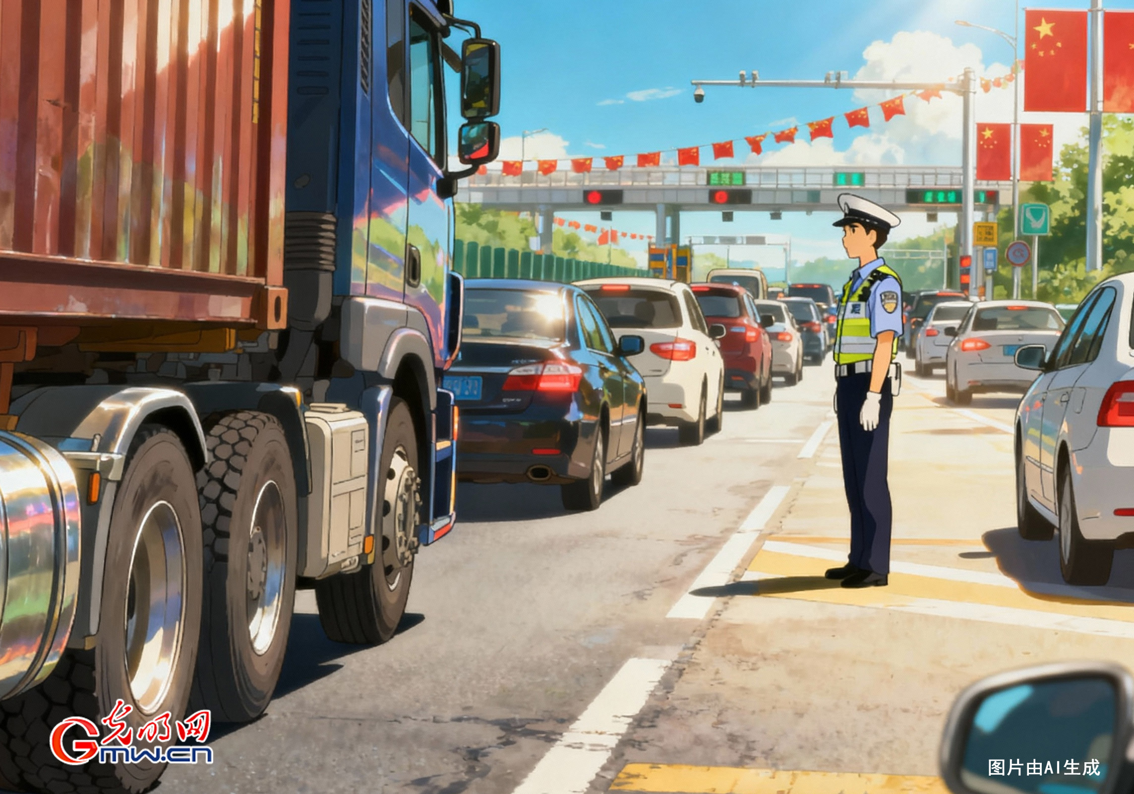 【光明漫評】國慶煙火氣，離不開勞動者的守護(hù)