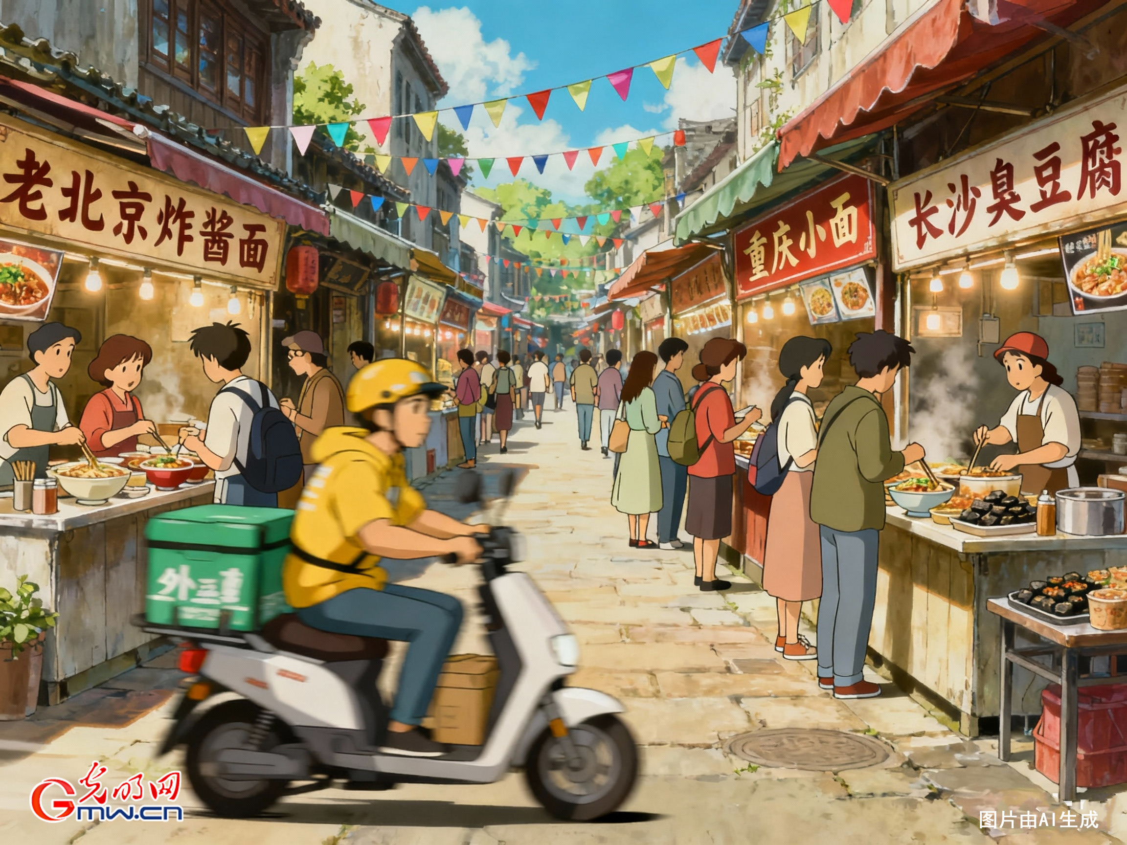 【光明漫評】國慶煙火氣，離不開勞動者的守護(hù)