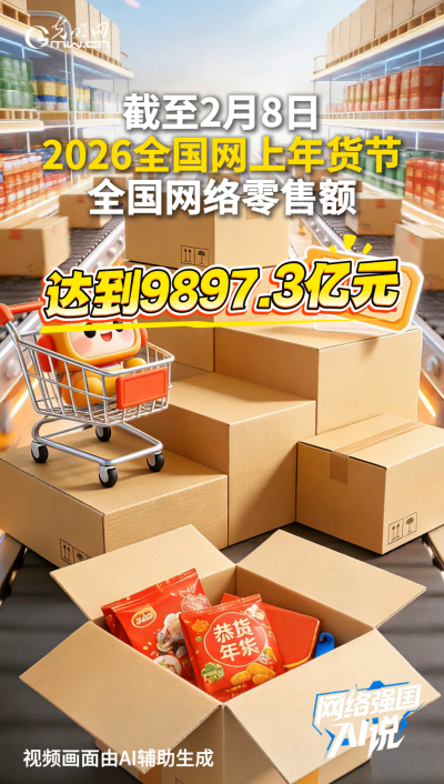 銷售額近萬億元！網(wǎng)上年貨節(jié)火熱進(jìn)行中