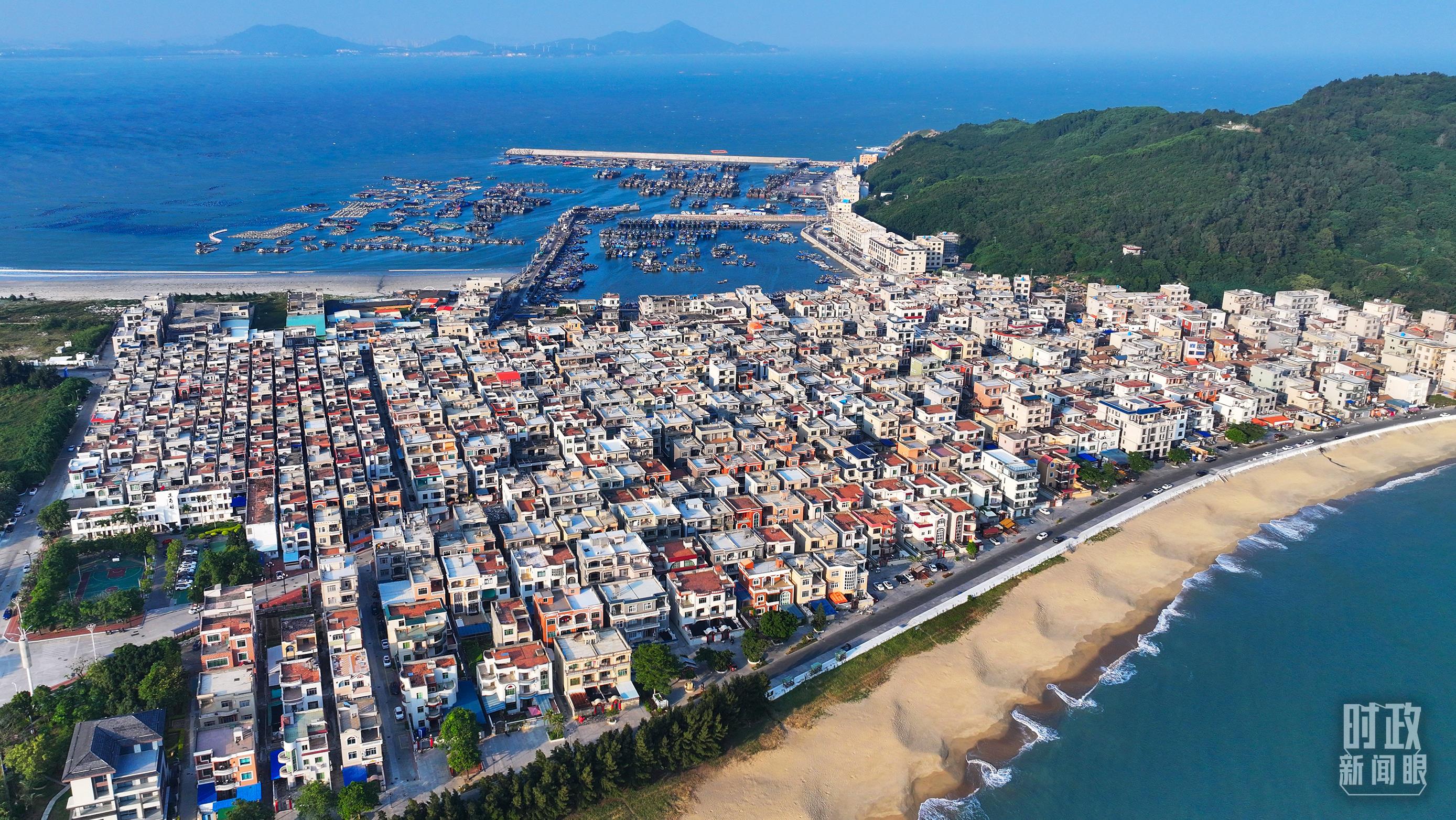 △澳角村。（總臺記者李鵬沖拍攝）