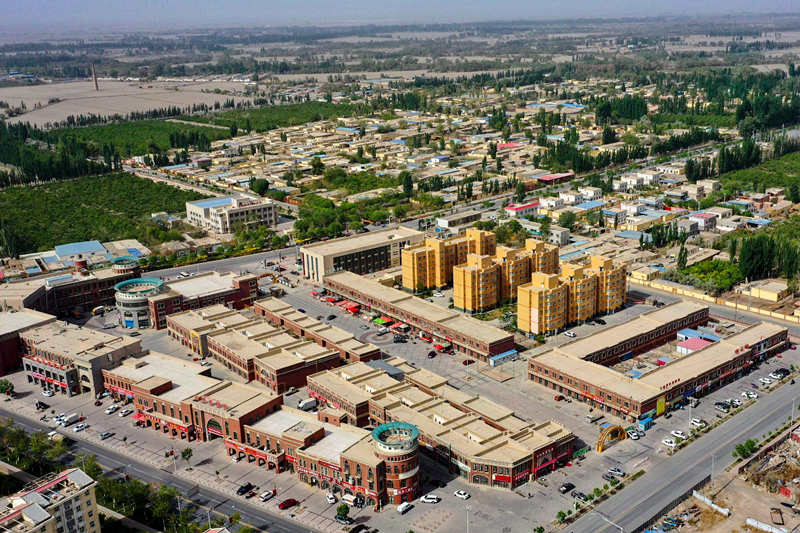 達(dá)西村新貌。