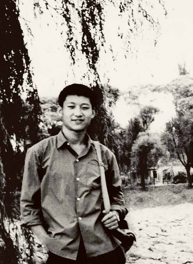 1972年時的習近平。