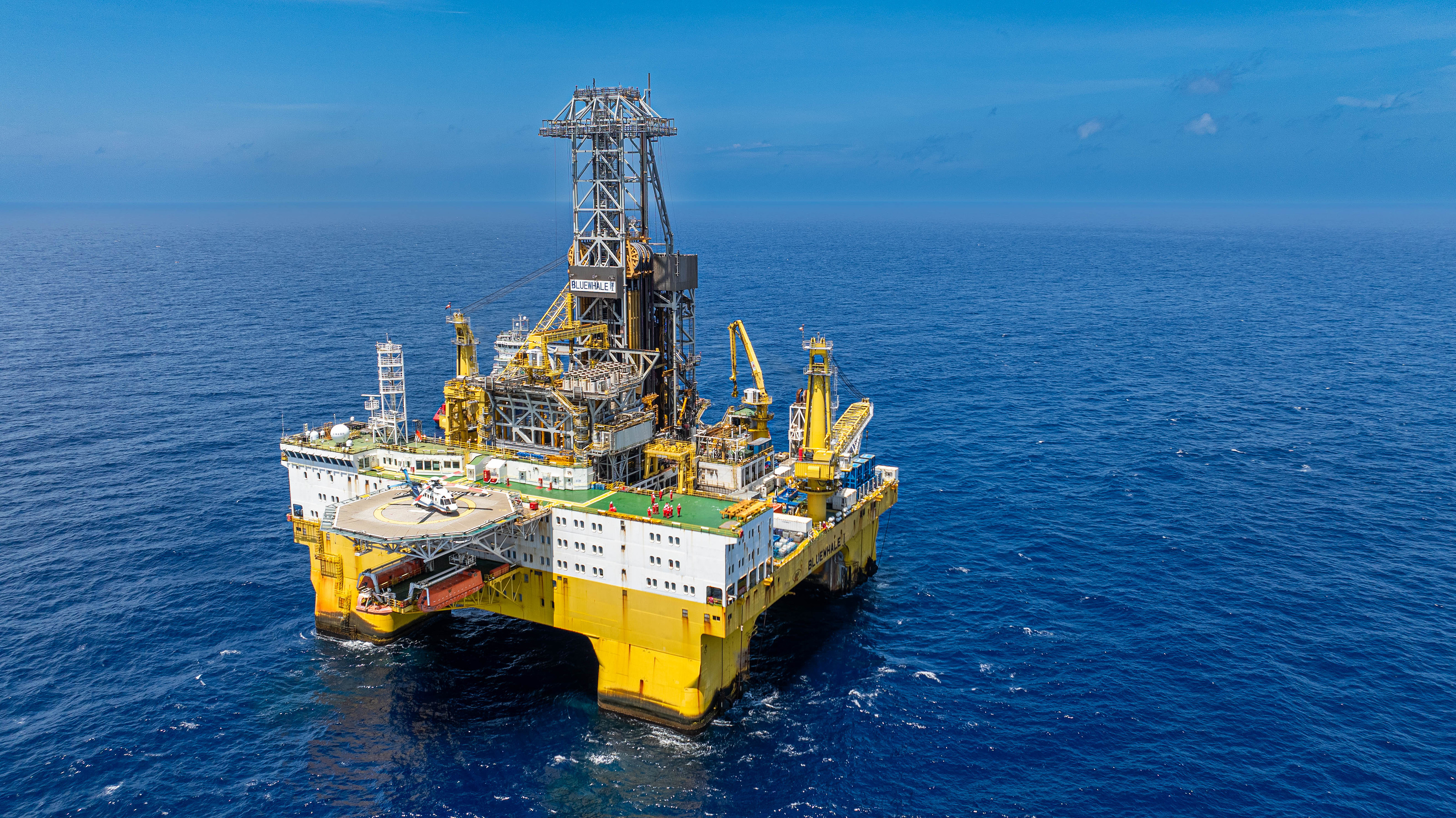 2024年8月17日，海南陵水，深海一號二期鉆井平臺。