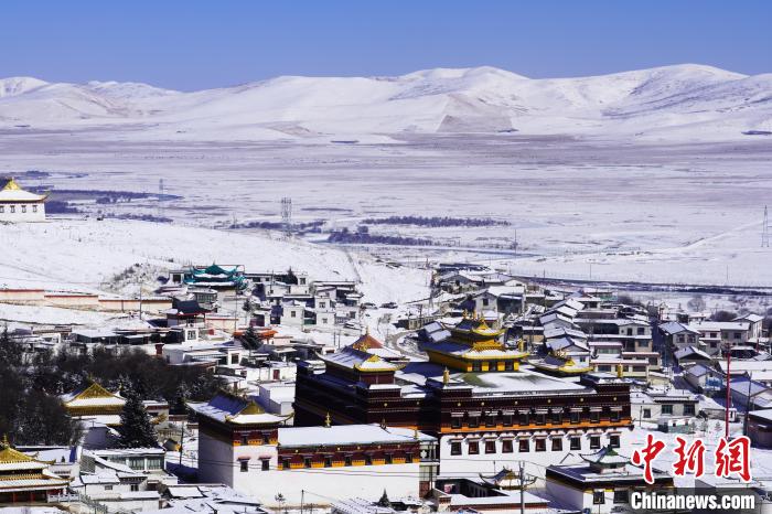 霧凇美景。　龍江燕 攝