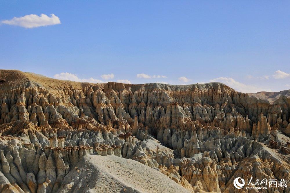 多姿多彩的土林。人民網(wǎng) 李海霞攝