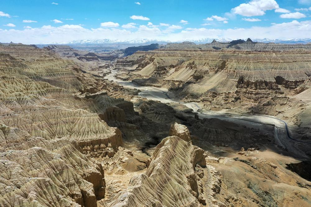 航拍土林。旦真攝