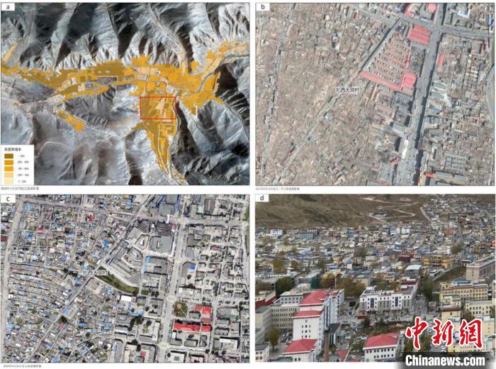 災(zāi)后重建區(qū)群眾住房條件得到根本性改善監(jiān)測(cè)結(jié)果。中科院空天院 供圖