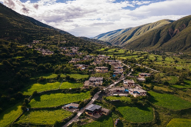 道孚民居。主辦方供圖