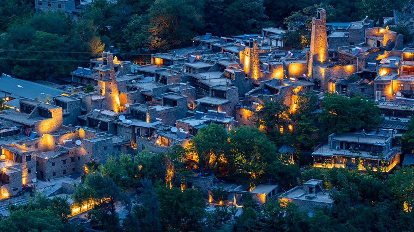 四川省阿壩州理縣桃坪村。四川省文旅廳供圖